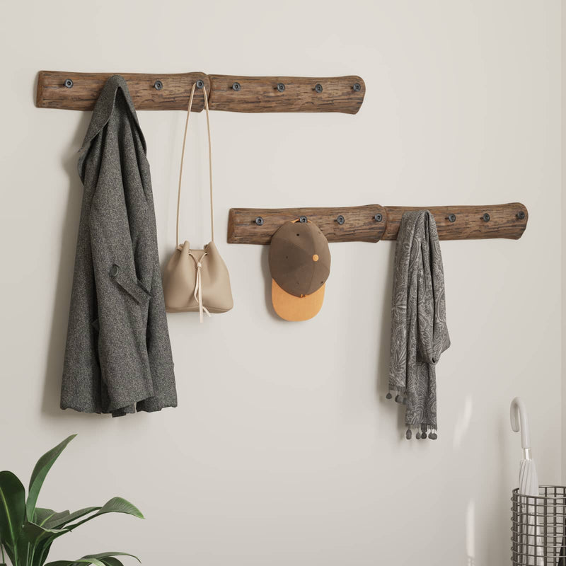 Load image into Gallery viewer, Vidaxl hanger bruin 50 x 8 x 12 cm massief gerecycled hout