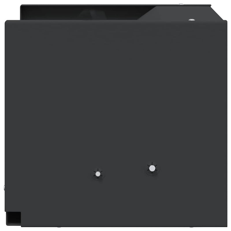 Load image into Gallery viewer, Vidaxl kogel trap box zwart 29 x 22 x 20 cm staal