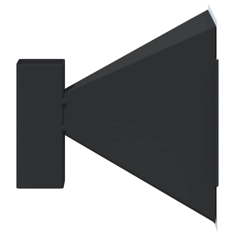 Load image into Gallery viewer, Vidaxl kogelvanger zwart 17.5 x 17.5 x 17 cm staal