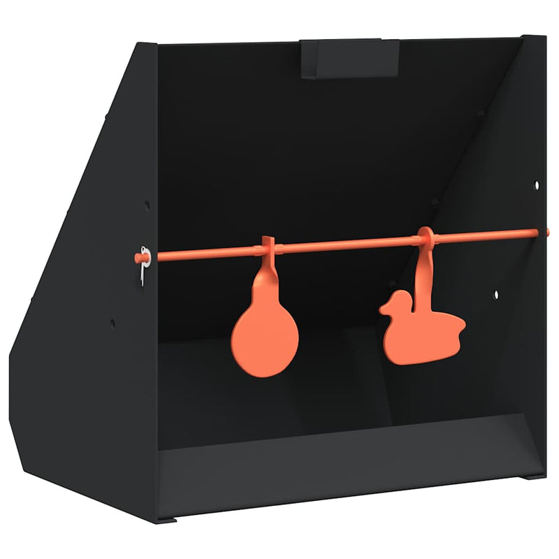 Load image into Gallery viewer, Vidaxl kogelvanger zwart 31 x 23 x 31,5 cm staal