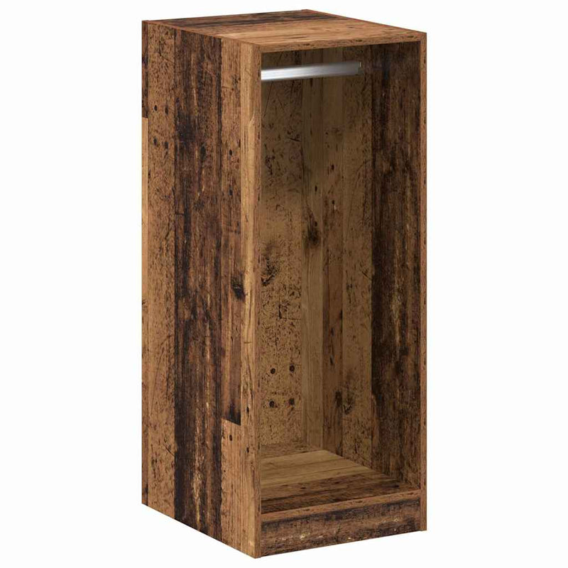 Load image into Gallery viewer, Vidaxl kledingkast met plank met opslag oudhout 41 x 48 x 102 cm