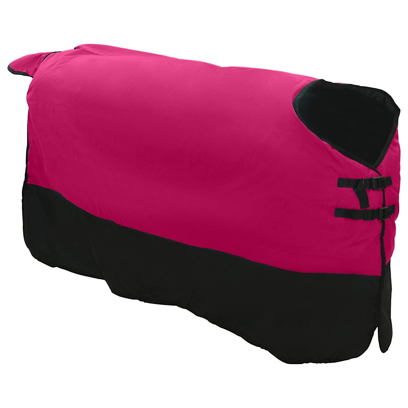Load image into Gallery viewer, Vidaxl paardendeken roze en zwart 115 cm polyester
