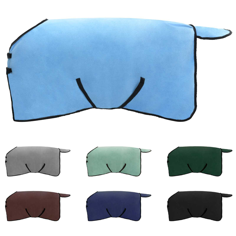 Load image into Gallery viewer, Vidaxl paardendeken volledige aqua polyester