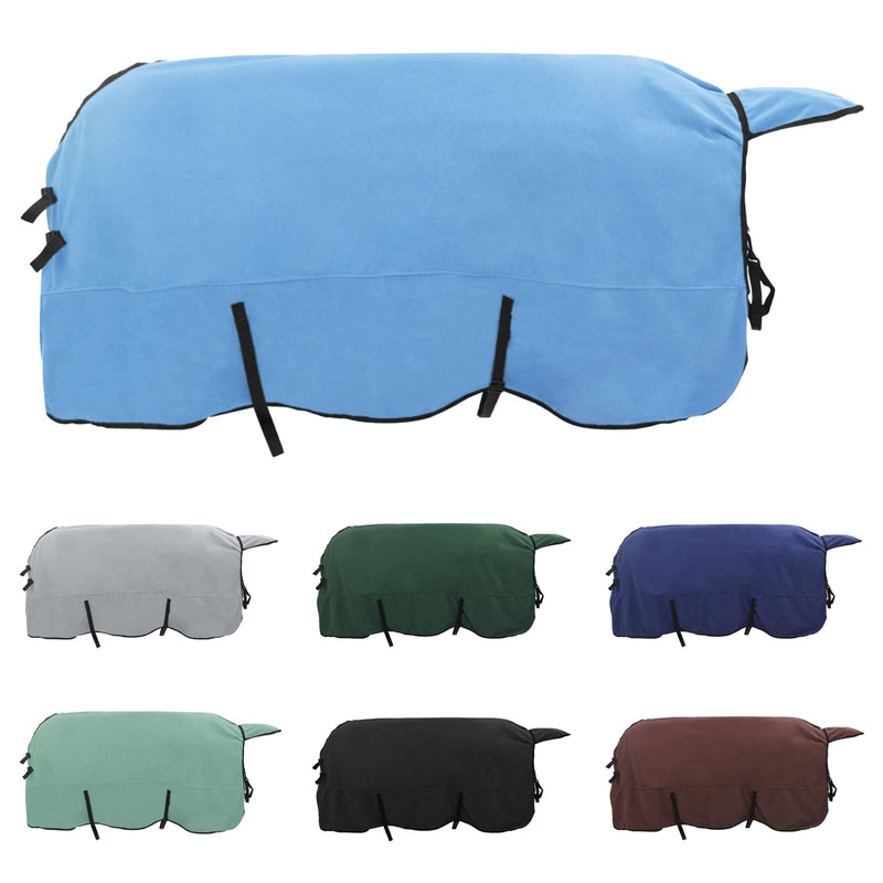 Load image into Gallery viewer, Vidaxl paardendeken volledige aqua polyester