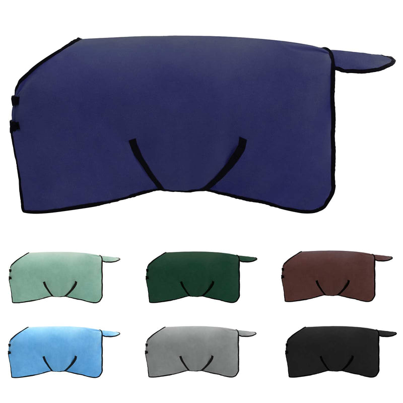 Load image into Gallery viewer, Vidaxl paardendeken marineblauw polyester