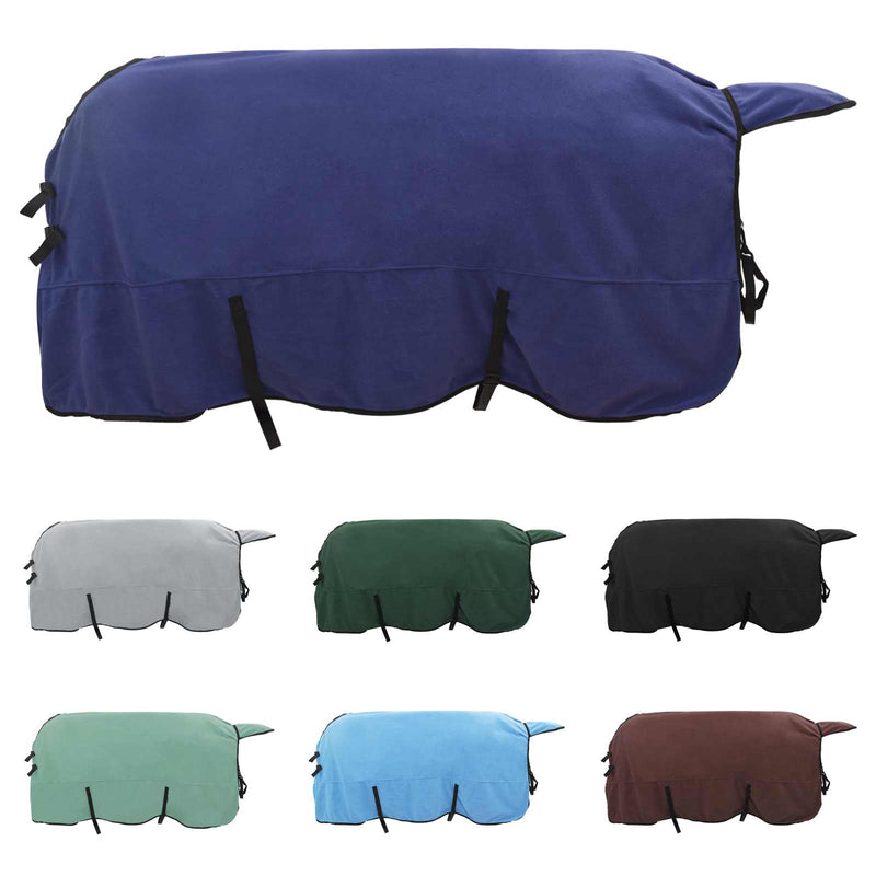 Load image into Gallery viewer, Vidaxl paardendeken marineblauw polyester