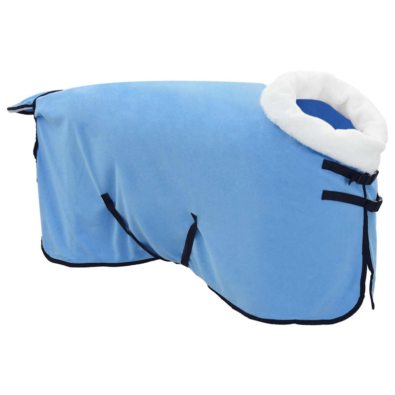 Load image into Gallery viewer, Vidaxl paardendeken volledige aqua 85 cm polar fleece