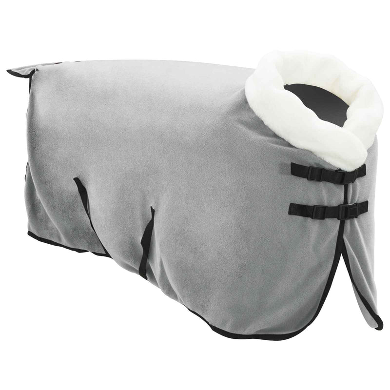 Load image into Gallery viewer, Vidaxl paardendeken volledig donkergroen 95 cm polar fleece