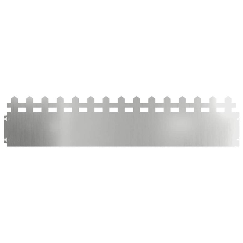 Load image into Gallery viewer, Vidaxl gazonranden 20 pcs zilver 103 x 0,05 x 22 cm