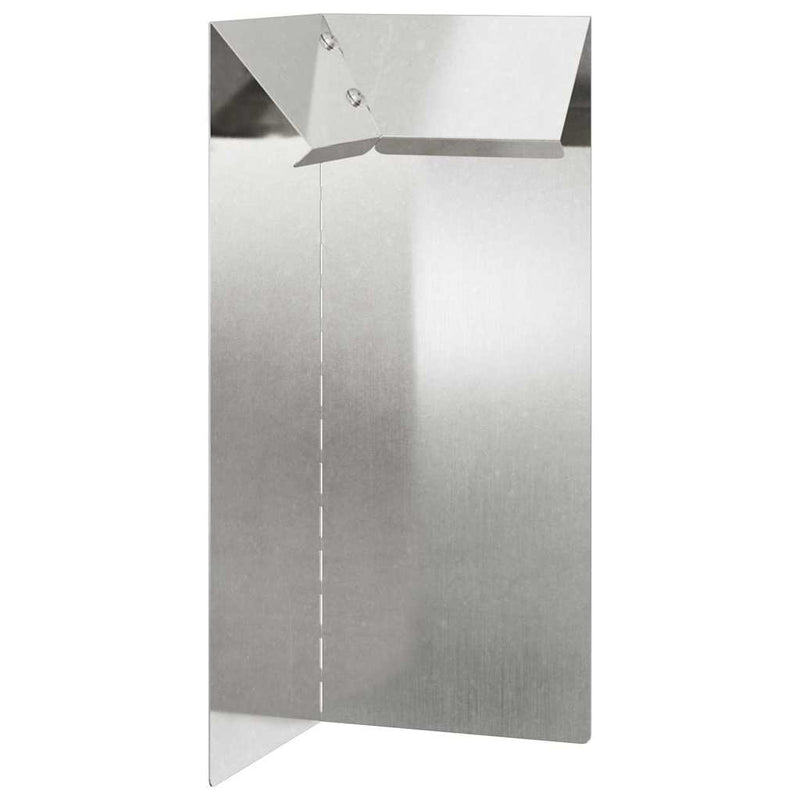 Load image into Gallery viewer, Vidaxl slakkenhekje zilver 10 x 10 x 25 cm roestvrij staal