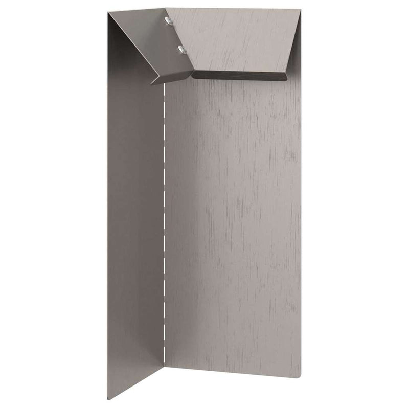 Load image into Gallery viewer, Vidaxl slakkenhekje 4 pcs roestig 10 x 10 x 25 cm cortenstaal