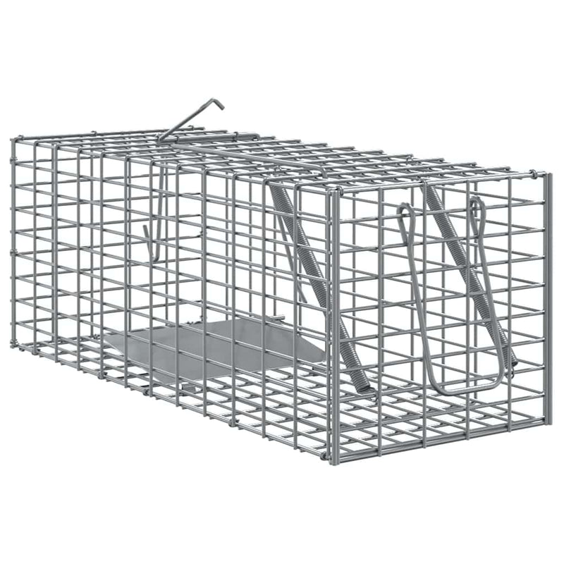 Load image into Gallery viewer, Vidaxl dierenvallen antraciet 31 x 13 x 12cm staal