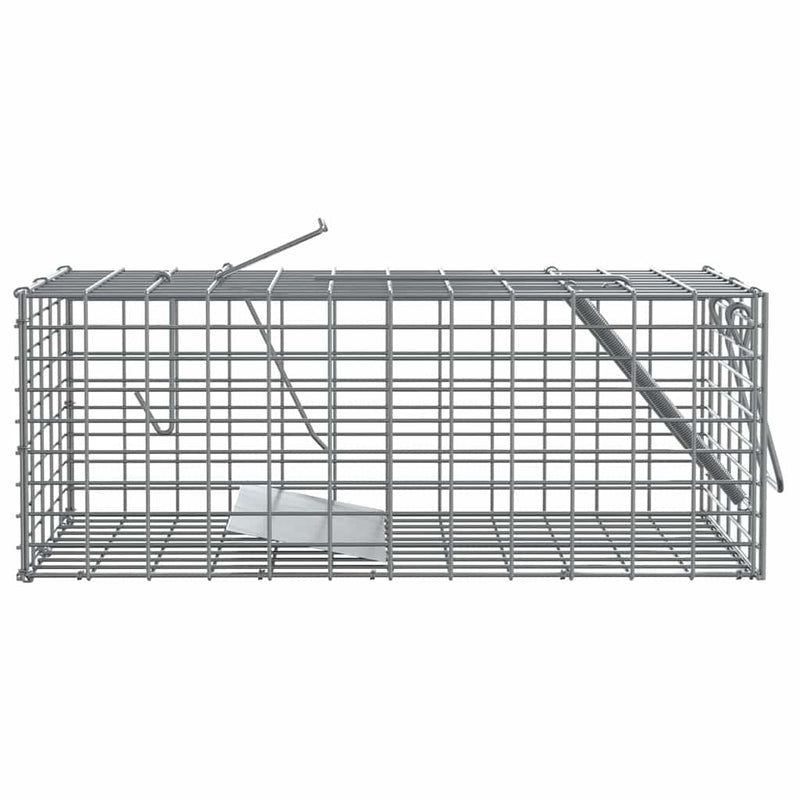 Load image into Gallery viewer, Vidaxl dierenvallen antraciet 31 x 13 x 12cm staal