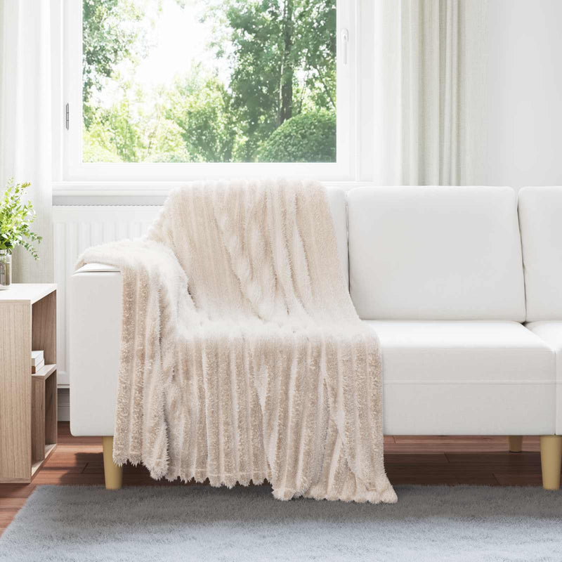 Load image into Gallery viewer, Vidaxl kleden 6 pcs beige 150 x 130 cm fleece
