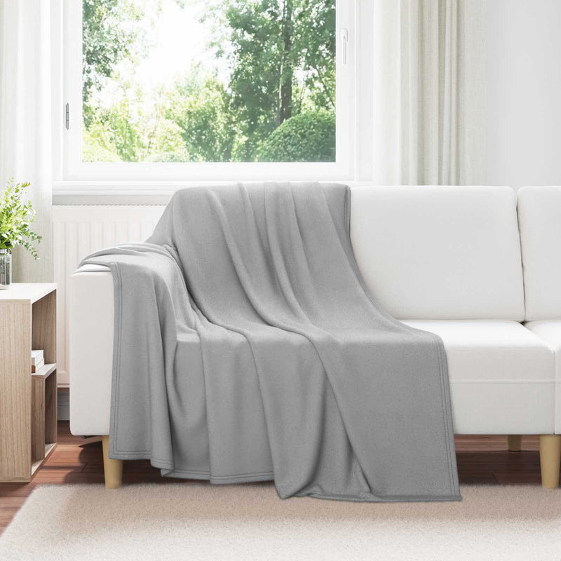 Load image into Gallery viewer, Vidaxl kleden 24 pcs grijs 200 x 150 cm fleece