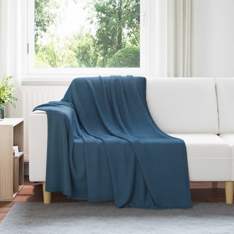Load image into Gallery viewer, Vidaxl kleden 24 pcs marineblauw 200 x 150 cm fleece