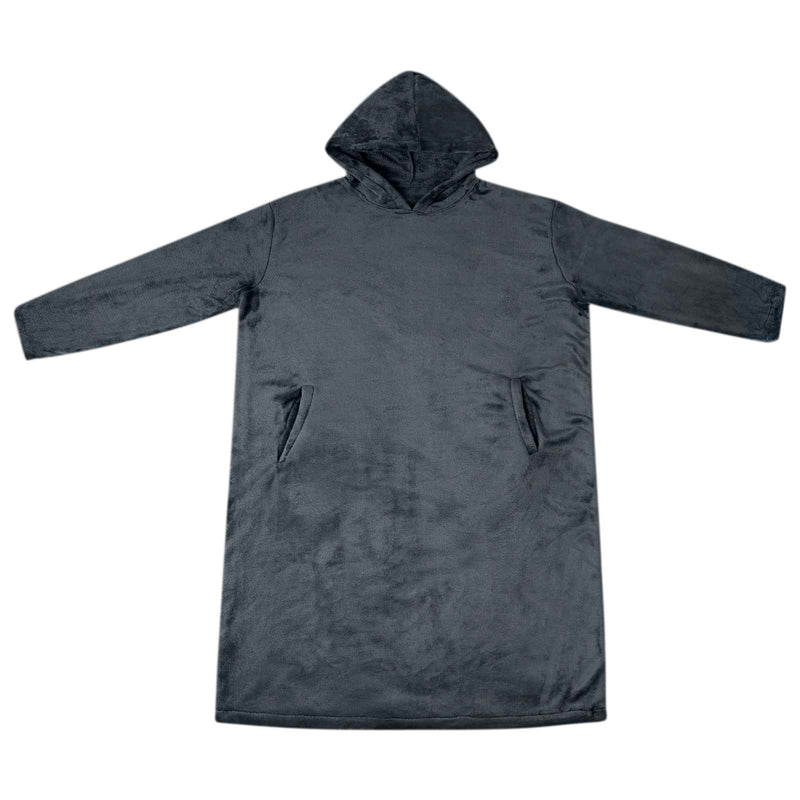 Load image into Gallery viewer, Vidaxl deken hoodie marineblauw l flanel