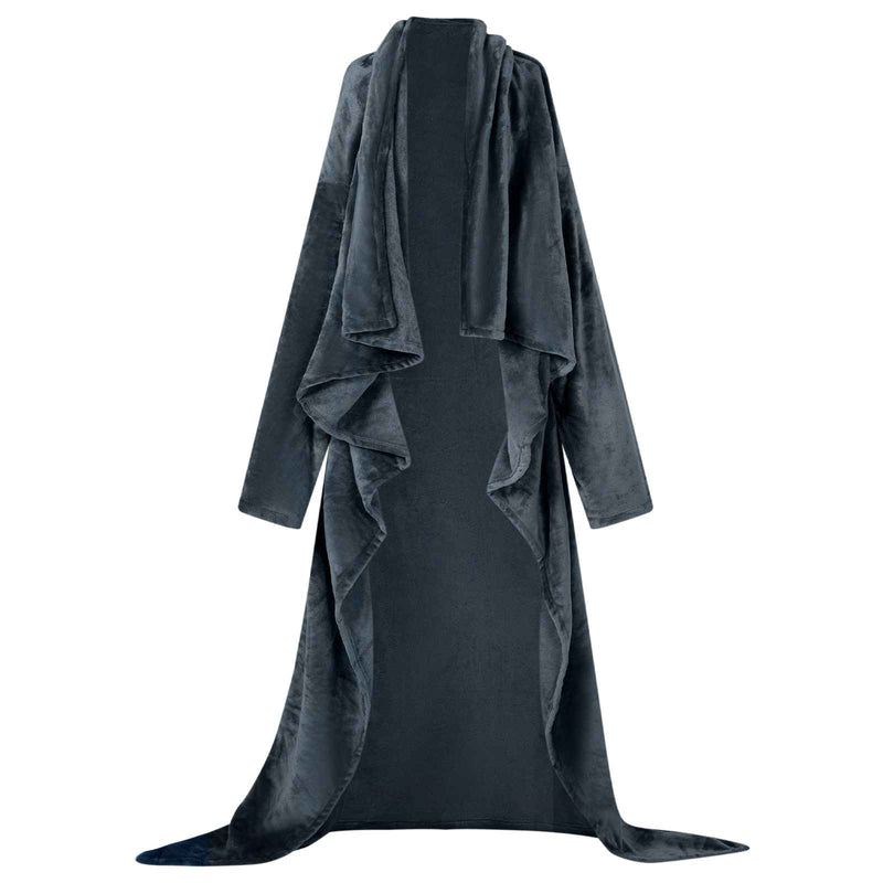 Load image into Gallery viewer, Vidaxl deken hoodie marineblauw f flanel