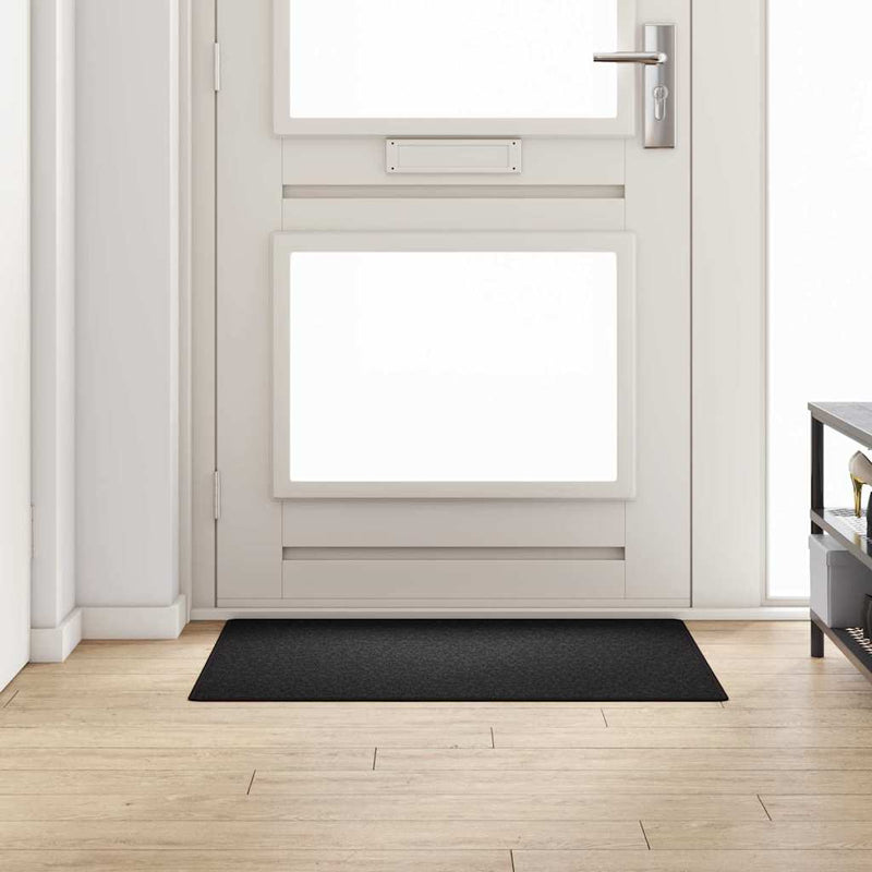 Load image into Gallery viewer, Vidaxl tapijt loper antraciet 100 x 100 cm 100% polypropyleen