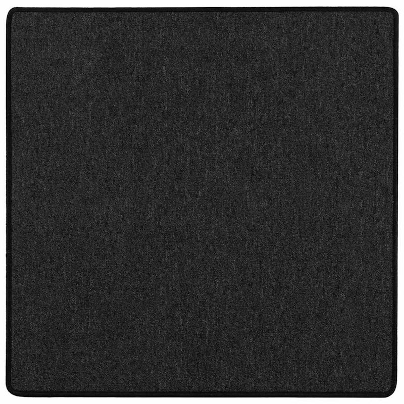 Load image into Gallery viewer, Vidaxl tapijt loper antraciet 100 x 100 cm 100% polypropyleen