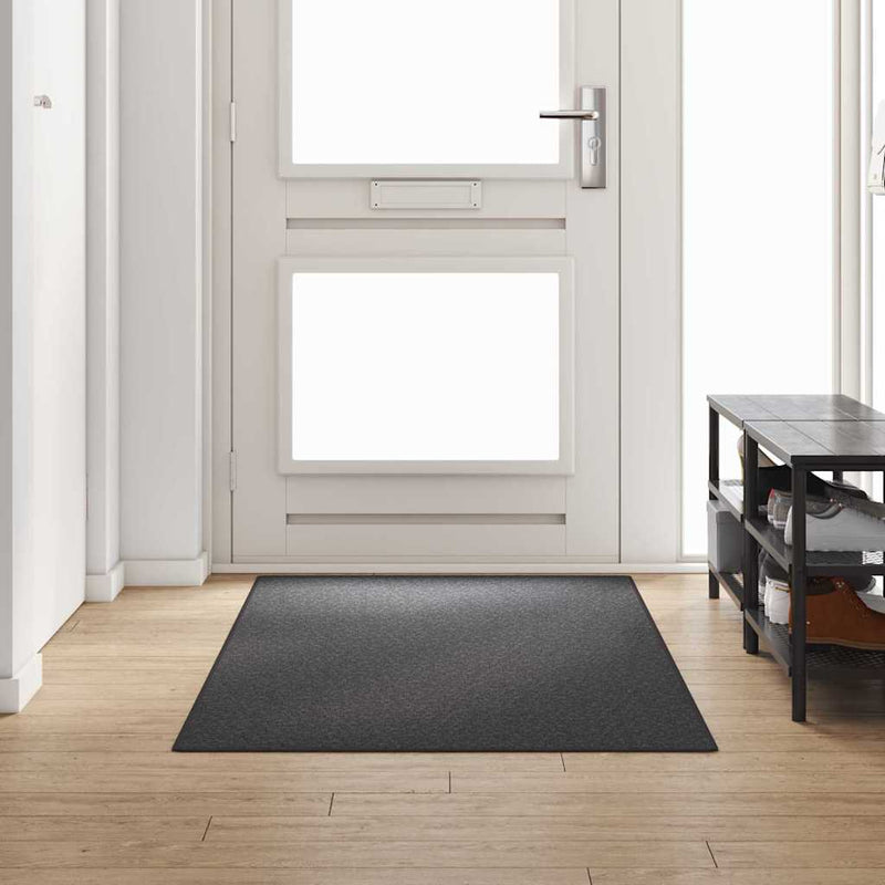 Load image into Gallery viewer, Vidaxl tapijt loper donkergrijs 100 x 250 cm 100% polypropyleen