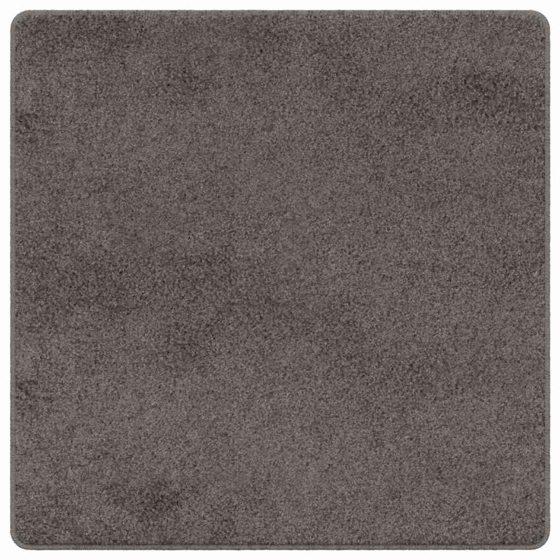 Load image into Gallery viewer, Vidaxl tapijt loper grijs 100 x 100 cm 100% polypropylene tuft