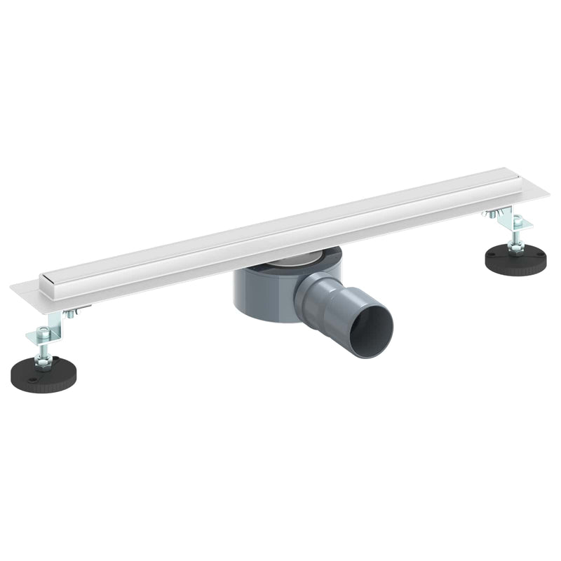 Load image into Gallery viewer, Vidaxl 360° doucheafvoer met slank model zilver 50 cm