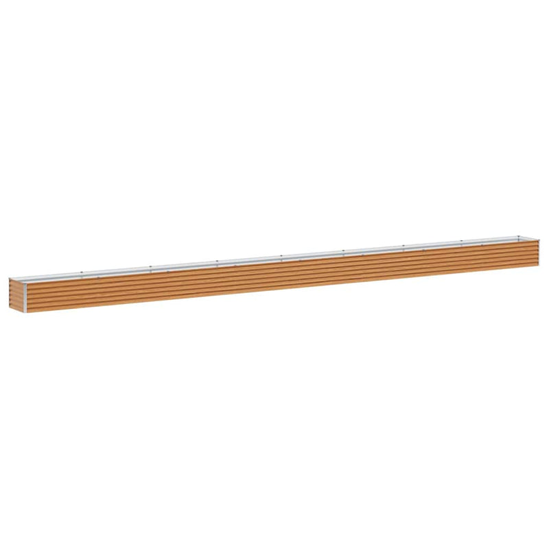 Load image into Gallery viewer, Vidaxl verhoogde plantenbak 775 x 50 x 36 cm gegalvaniseerd staal