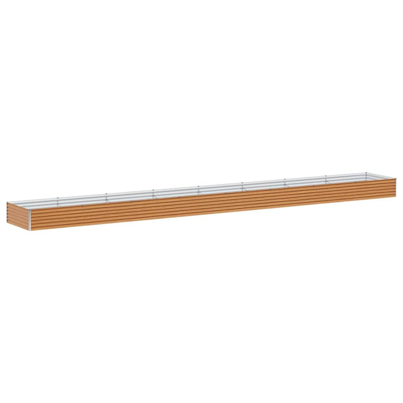Load image into Gallery viewer, Vidaxl verhoogde plantenbak 775 x 100 x 36 cm gegalvaniseerd staal
