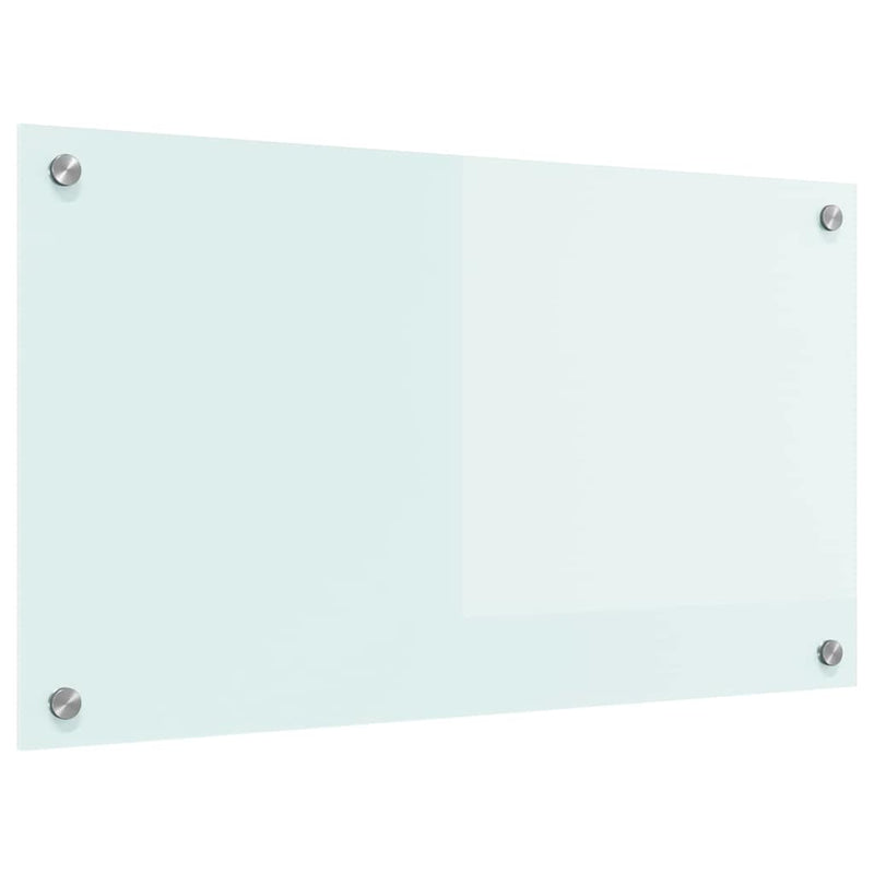 Load image into Gallery viewer, Vidaxl keuken achterwand wit 70 x 40 cm gehard glas