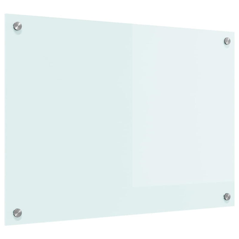 Load image into Gallery viewer, Vidaxl keuken achterwand wit 70 x 50 cm gehard glas