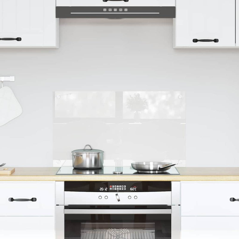 Load image into Gallery viewer, Vidaxl keuken achterwand doorzichtig 70 x 40 cm gehard glas