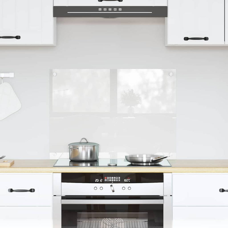 Load image into Gallery viewer, Vidaxl keuken achterwand doorzichtig 70 x 50 cm gehard glas