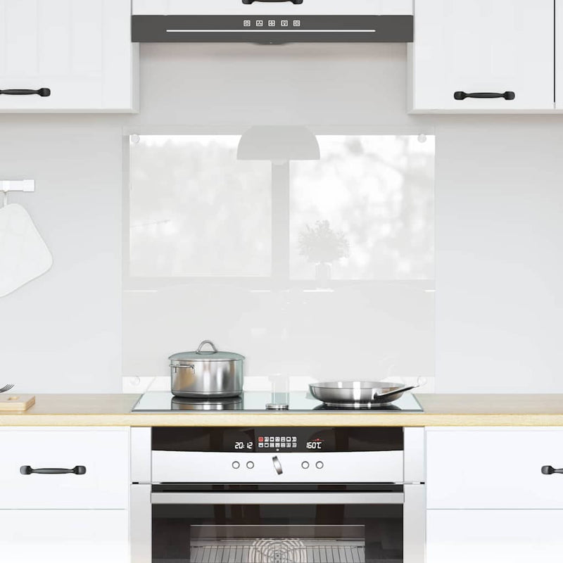 Load image into Gallery viewer, Vidaxl keuken achterwand doorzichtig 70 x 60 cm gehard glas