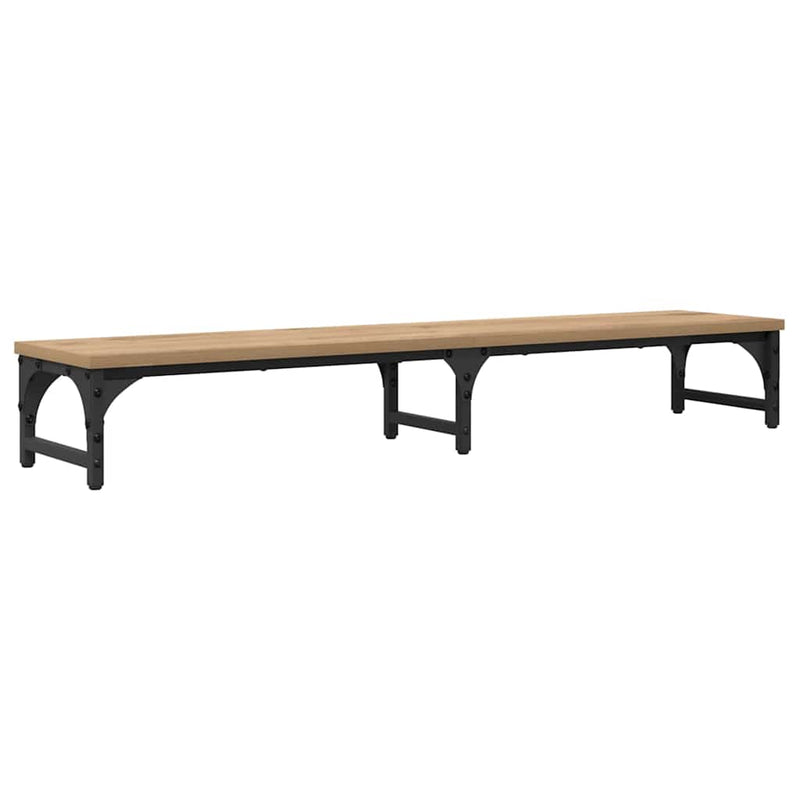 Load image into Gallery viewer, Vidaxl monitor stand artisan eiken 105 x 23 x 15,5 cm bewerkt hout