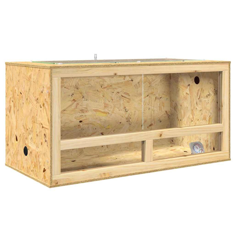 Load image into Gallery viewer, Vidaxl terrarium bruin 100 x 50 x 50 cm osb