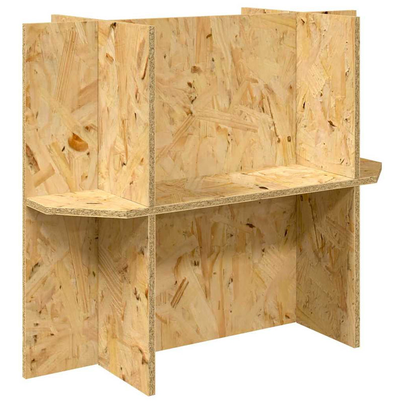 Load image into Gallery viewer, Vidaxl terrariumbasis met plank bruin 60 x 30 x 50 cm osb