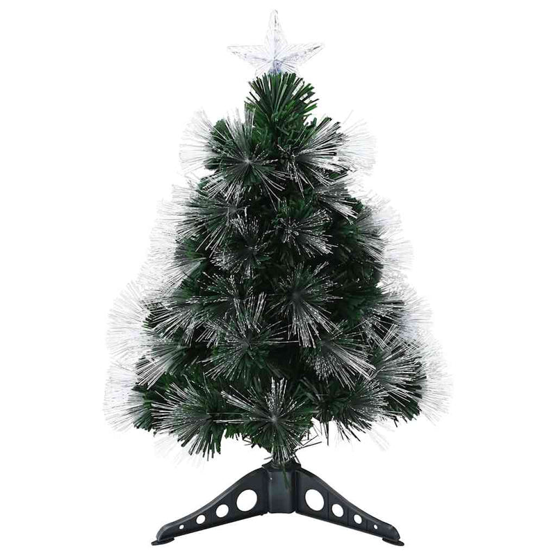 Load image into Gallery viewer, Vidaxl kunstkerstboom met 50 led met standaard groen 64 cm pvc