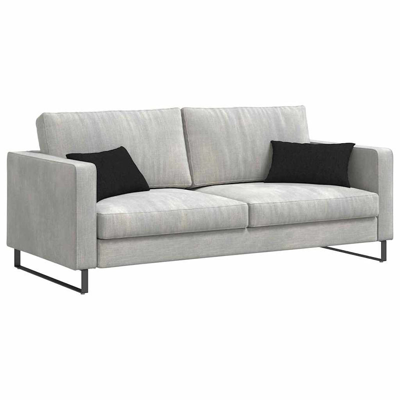 Load image into Gallery viewer, Vidaxl sofa kussens 2 pcs zwart 50 x 30 cm stof