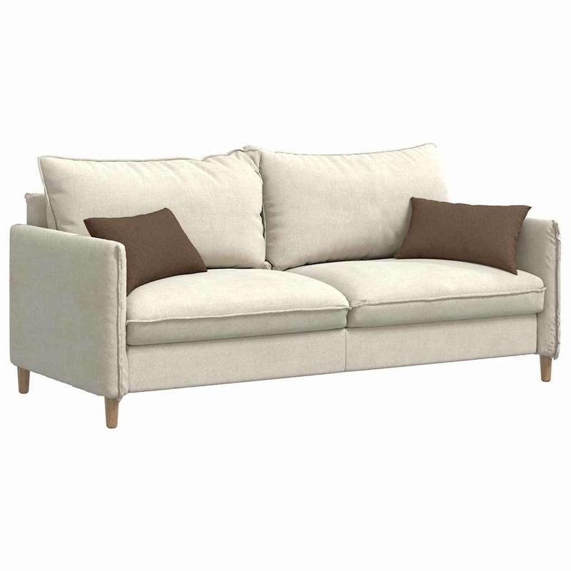 Load image into Gallery viewer, Vidaxl sofa kussens 2 pcs bruin 50 x 30 cm stof