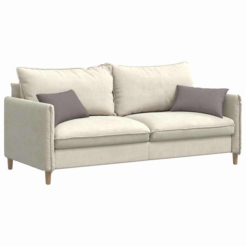 Load image into Gallery viewer, Vidaxl sofa kussens 2 pcs taupe 50 x 30 cm stof