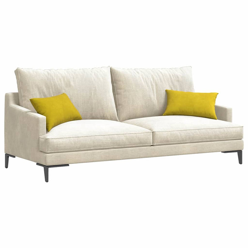 Load image into Gallery viewer, Vidaxl sofa kussens 2 stuks geel 50 x 30 cm cordstof