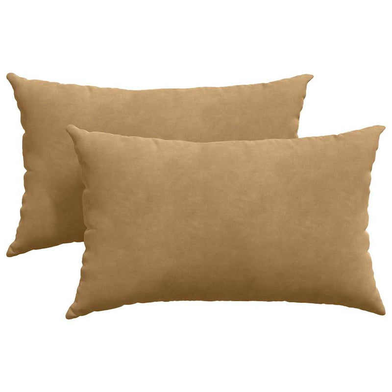Load image into Gallery viewer, Vidaxl sofa kussens 2 stuks bruin 50 x 30 cm cordstof