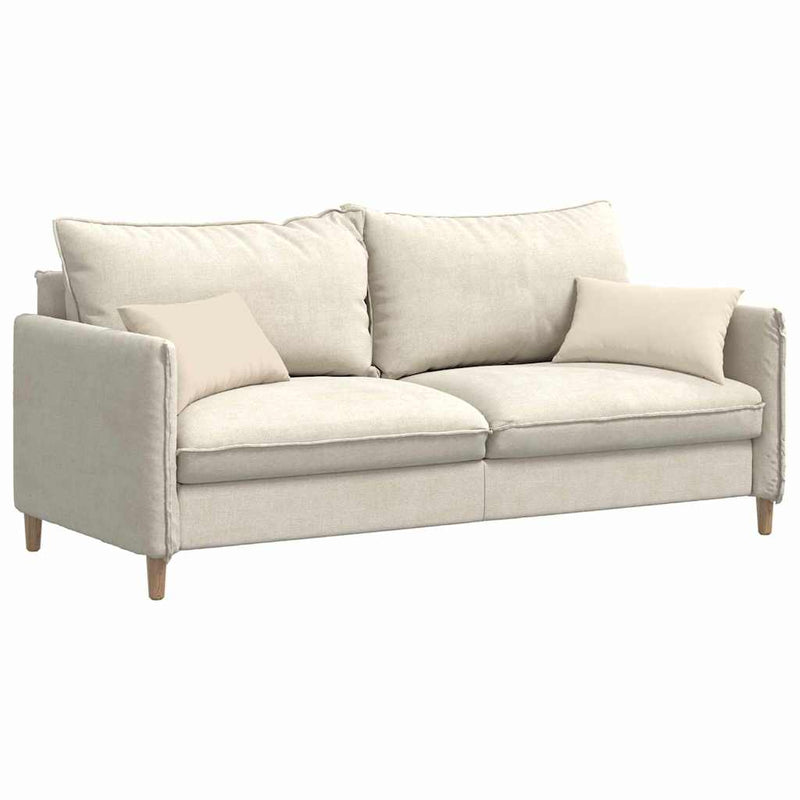Load image into Gallery viewer, Vidaxl sofa kussens 2 stuks beige 50 x 30 cm stof