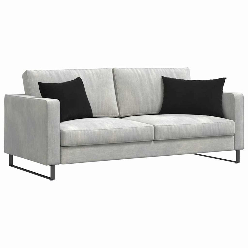 Load image into Gallery viewer, Vidaxl sofa kussens 2 stuks zwart 60 x 40 cm cordstof