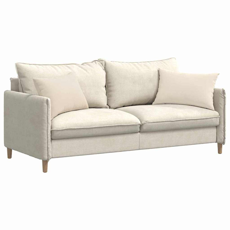 Load image into Gallery viewer, Vidaxl sofa kussens 2 stuks beige 60 x 40 cm stof