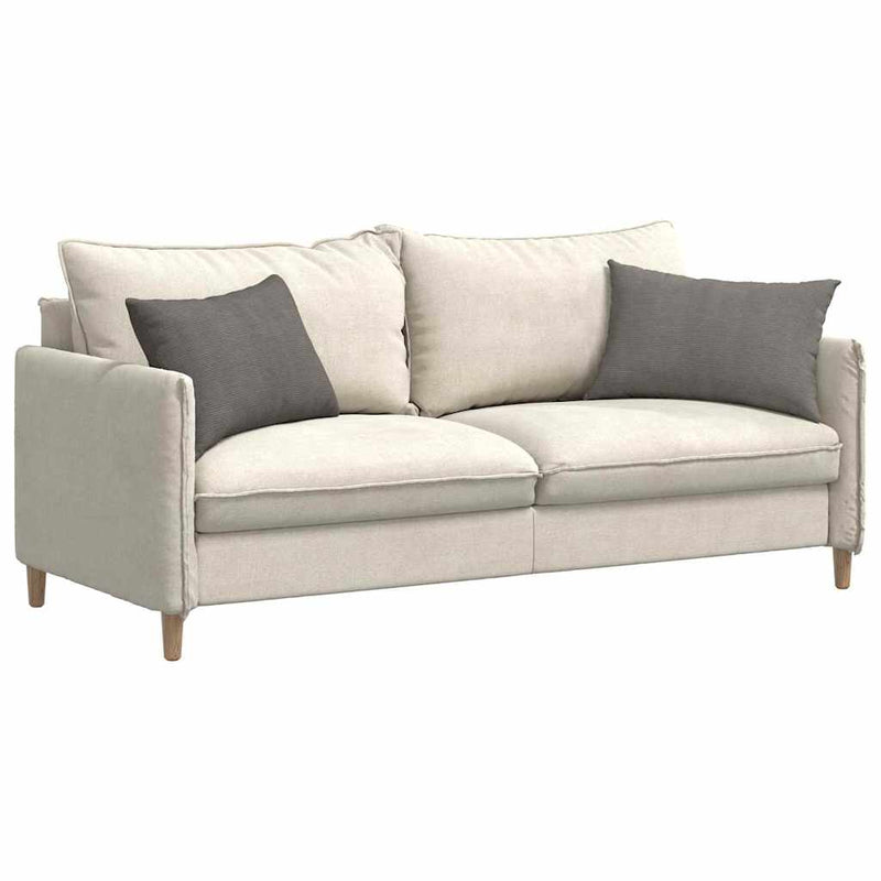 Load image into Gallery viewer, Vidaxl sofa kussens 2 stuks lichtgrijs 60 x 40 cm cordstof