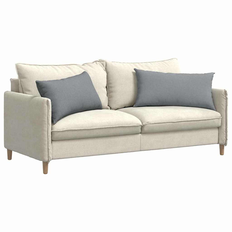 Load image into Gallery viewer, Vidaxl sofa kussens 2 pcs lichtgrijs 80 x 40 cm stof