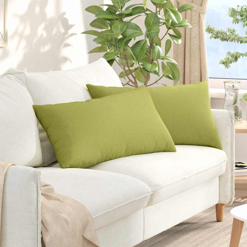 Load image into Gallery viewer, Vidaxl sofa kussens 2 pcs lichtgroen 80 x 40 cm stof