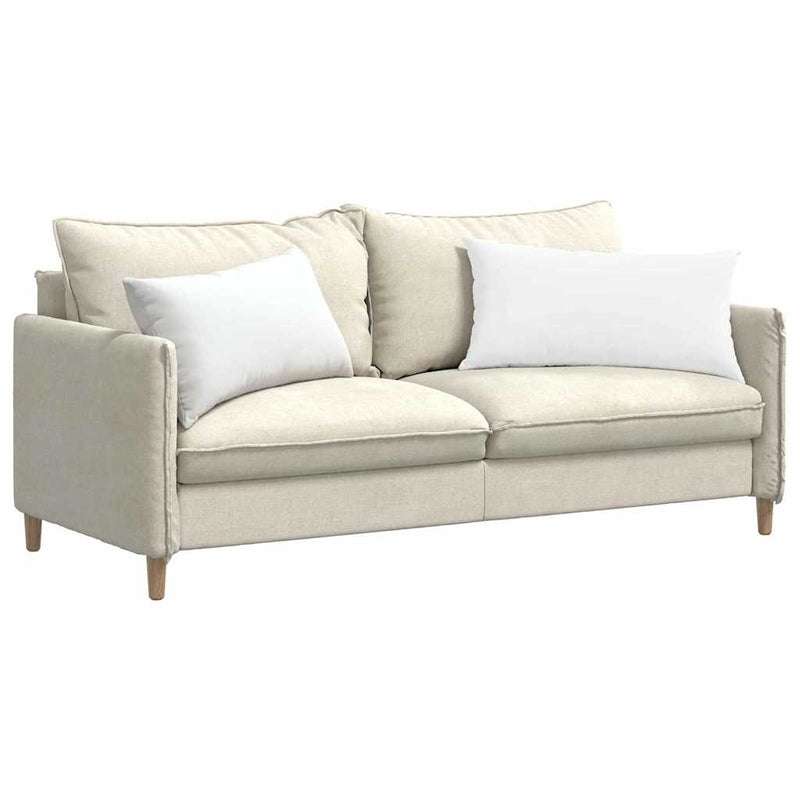 Load image into Gallery viewer, Vidaxl sofa kussens 2 pcs wit 80 x 40 cm stof